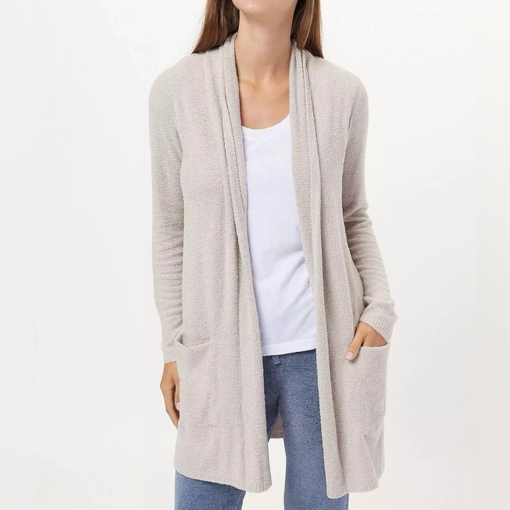Barefoot Dreams Cozychic Lite Cardigan Size Large